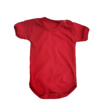 PACK X 3 BODY ROJO LISO