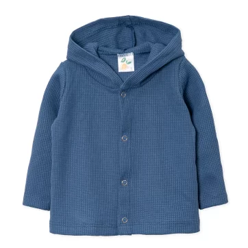 CAMPERA WAFLE LISO NARANJO