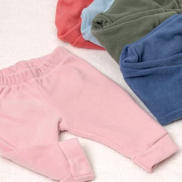 PACK X 3 PANTALON LISO POLAR NARANJO