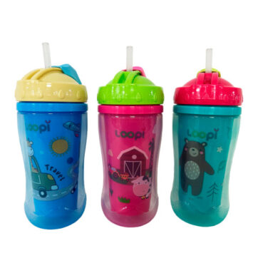 VASO CON PICO DE SILICONA LOOPI