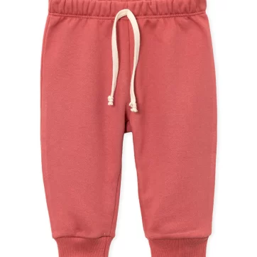 PANTALON FRISA LISO NENA NARANJO