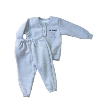 CONJUNTO FRISA BOTONES ESTAMPADO BIBIS