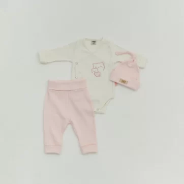 CONJUNTO AJUAR CON BODY EXTENSIBLE MON LOVE YABY