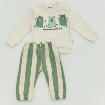 CONJUNTO BUZO 3 OSOS RUSTICO YABY