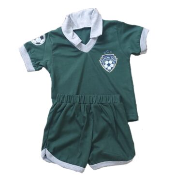 CONJUNTO CHOMBA Y SHORT SOCCER BIBIS